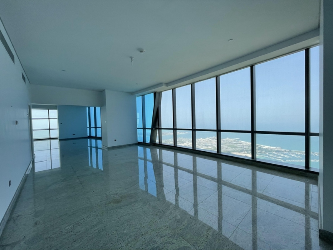 Emirates Palace and Sea View | 3 Single Parking |Etihad Tower 2 in Etihad Towers