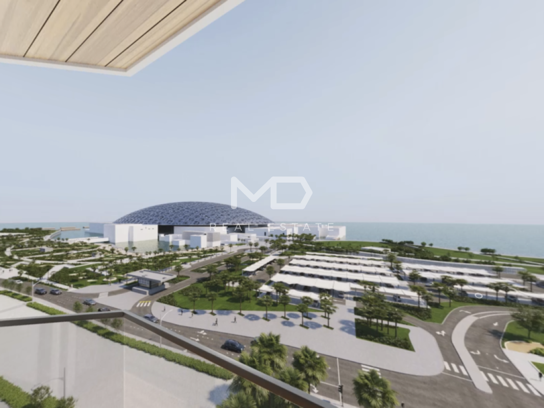 Full Louvre View | High Floor | Rare Unit |Louvre Abu Dhabi Residences in Saadiyat Cultural District