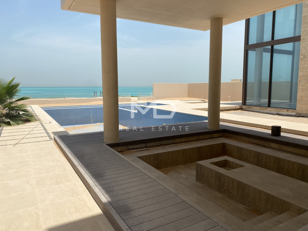 Open Sea Stunning View|6+ Bedroom Villa | Basement in HIDD Al Saadiyat